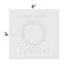 Days Until Christmas Embossing 12 x 12 Stencil | FS101 by Designer Stencils | Word & Phrase Stencils | Reusable Stencils for Painting on Wood, Wall, Tile, Canvas, Paper, Fabric, Furniture, Floor | Reusable Stencil for Home Makeover